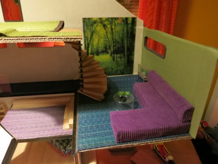 Trappa till våning tre på plats